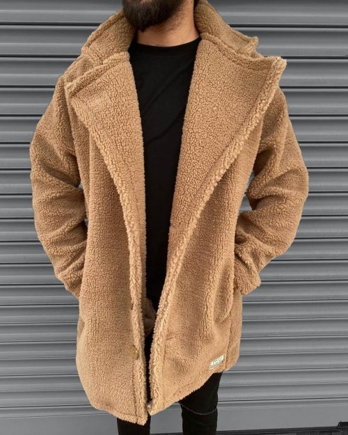 Bej Kaşe Peluş Kaban KBN-5775