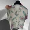 Ekru Tüy Desenli Efil Efil Alaçatı Gömlek